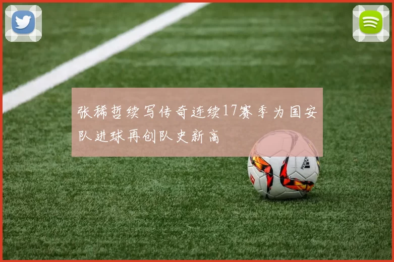 张稀哲续写传奇连续17赛季为国安队进球再创队史新高